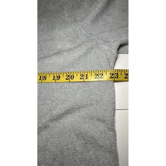 J JILL Grey sweater pullover size 1X Super Soft stretchy Comfy Casual - Picture 5 of 9